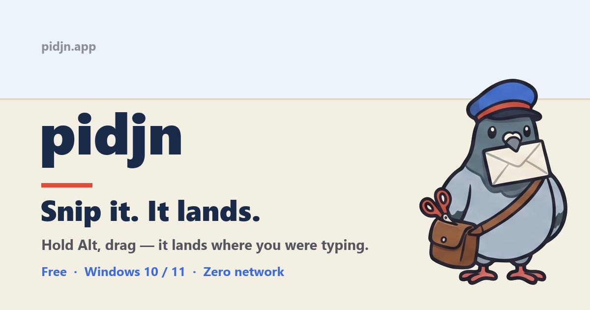I vibe coded my first app because I got tired of snip, alt-tab, Ctrl+V logo